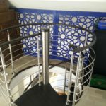 rambarde escalier pour mezzanine