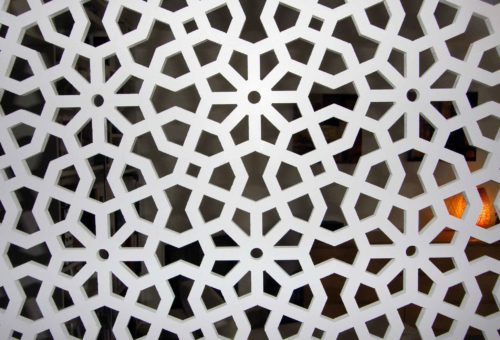 claustra design arabesque blanc