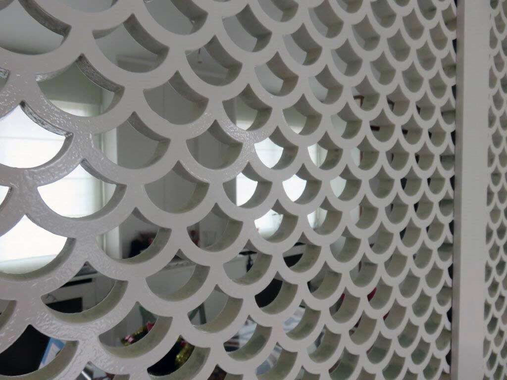 claustra bois moderne blanc