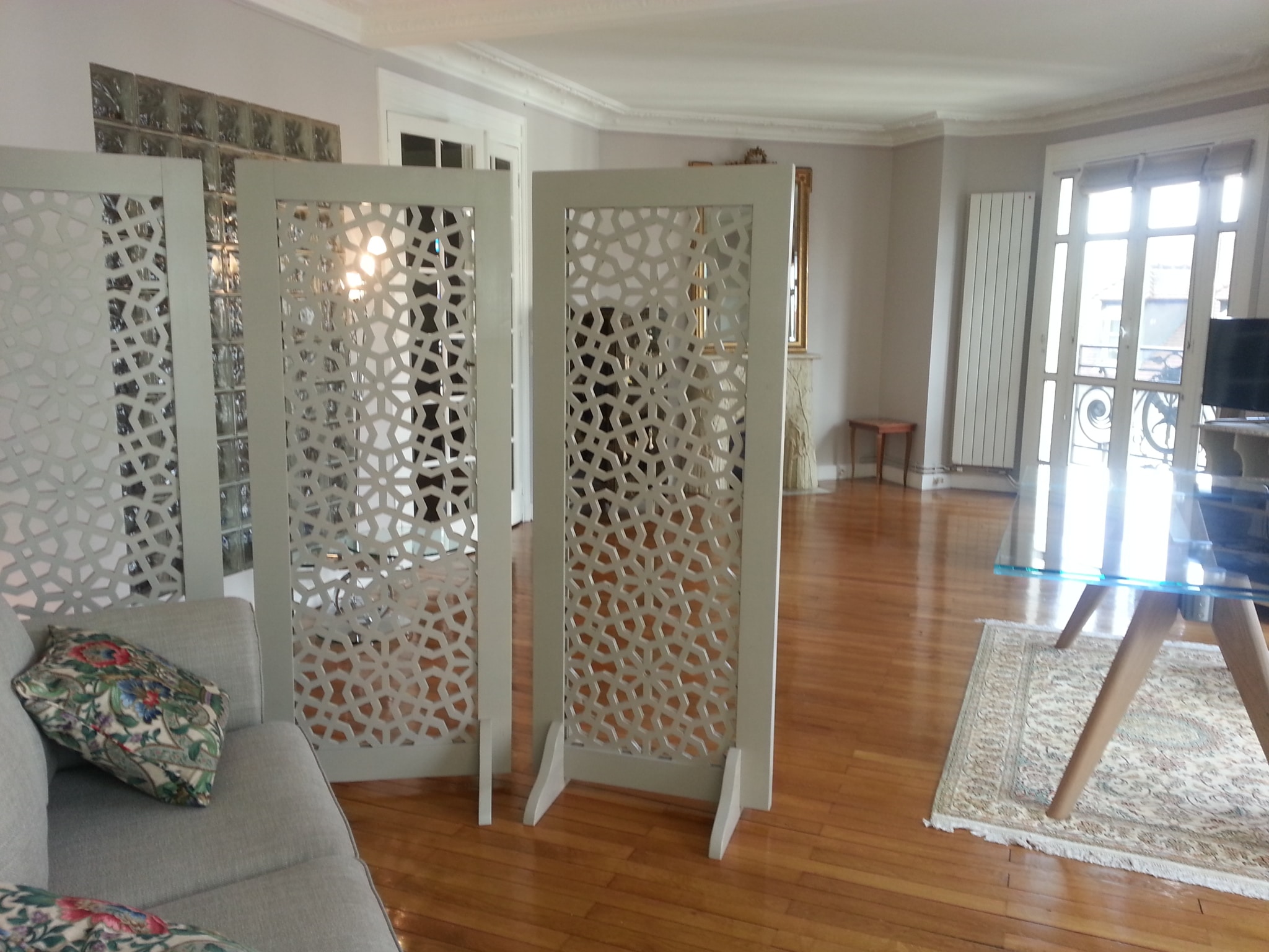 Claustra sur-mesure : fabrication de claustra bois personnalisé