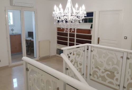 Rampe d'escalier sur-mesure de style Rococo