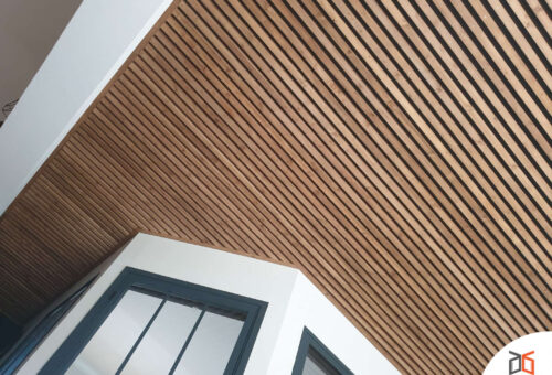 plafond en bois design par Allure et Bois