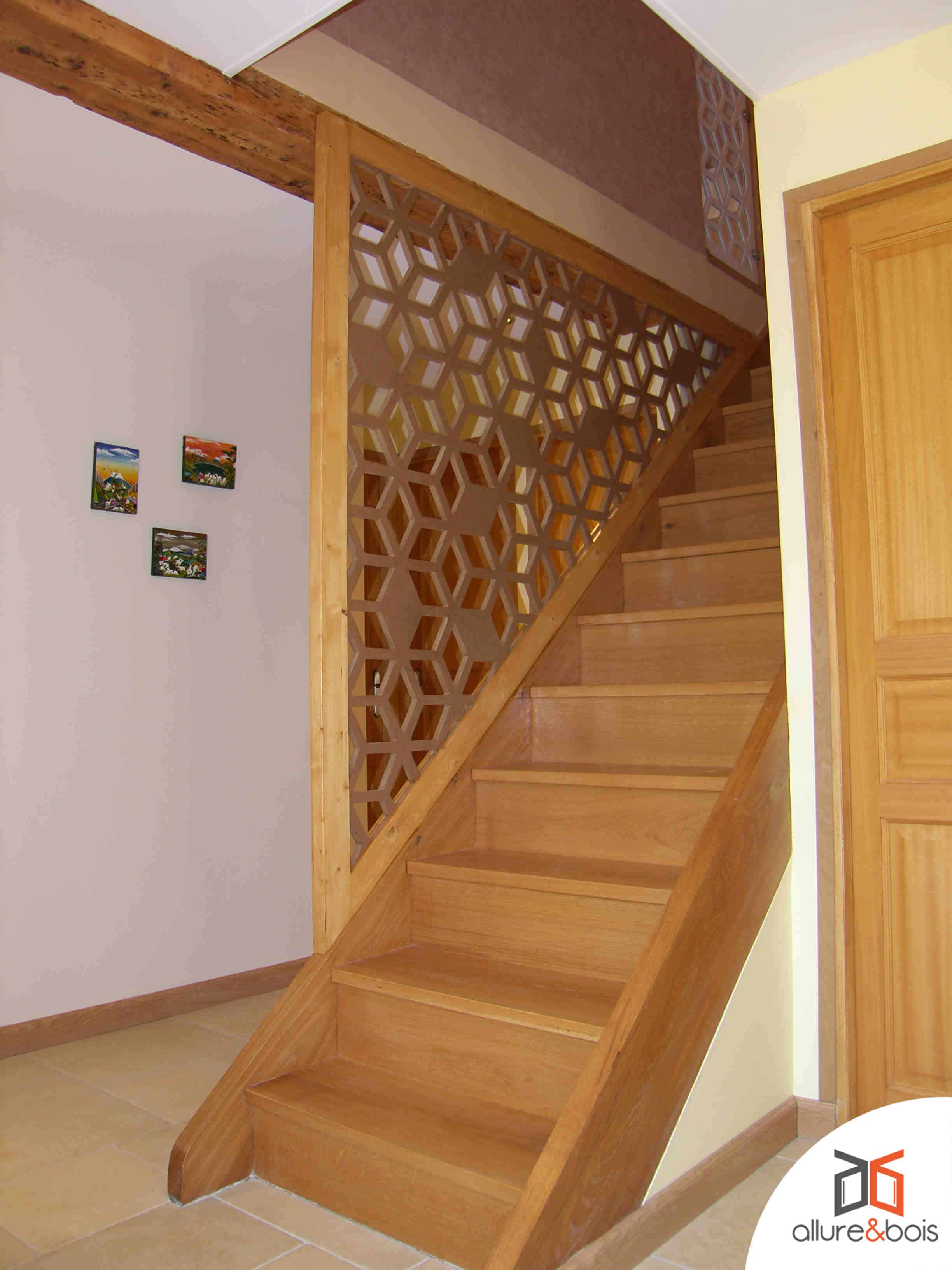 rambarde-escaliers-bois-clair-motif
