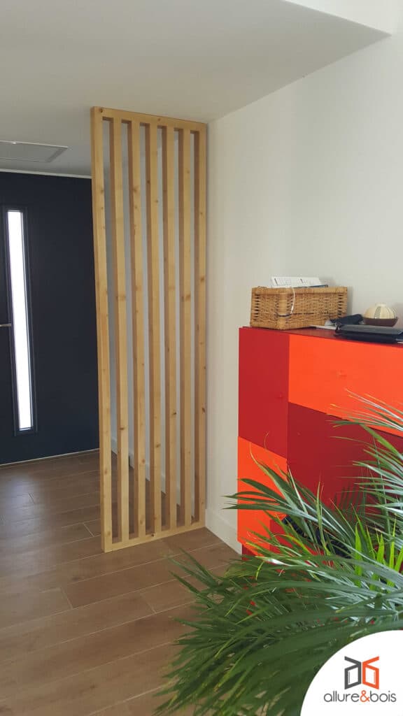 Claustra intérieur pour entrée par Allure et Bois