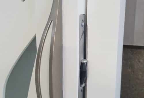 porte battante bois aluminium